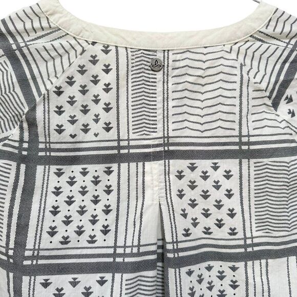 Prana Elena Top - Print Ranglan Sleeve -  Women's Small - Picture 3 of 7